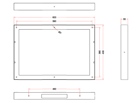 Влагостойкий Smart телевизор AVS245SMWF (AVS245SM White)